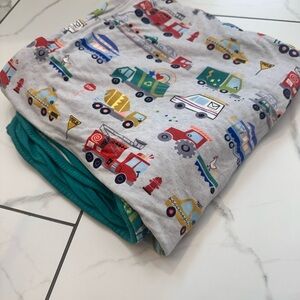 Little Sleepies Community Cars Cloud Blanket